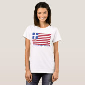 STOLZ, GRIECHISCHER AMERIKANER ZU SEIN! T-Shirt (Vorne ganz)