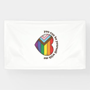 Stolz Herz Du Kannst Du Selbst Mit Mir T-Shirt Des Banner