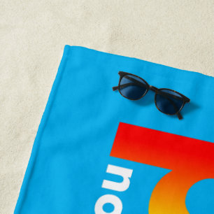 Stolz heute mehr denn je strandtuch