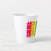 Stolz! Hol deinen Gear her! Milchtasse (Vorderseite)