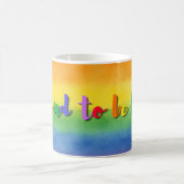 Stolz, ich selbst zu sein kaffeetasse (Mittel)