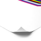 Stolz, ich zu sein! - LGBTQ+-Preis Poster (Ecke)
