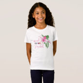 Stolz Ihr Kind Funny y'Orchid Matching T-Shirt (Vorne ganz)