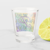 Stolz in der Flugkollektion Schnapsglas (Rückseite)