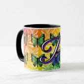 Stolz in der Flugkollektion Tasse (Vorderseite Links)