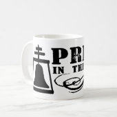 Stolz in der Seite - Flussufer, CA Kaffeetasse (Vorderseite Links)