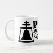 Stolz in der Seite - Flussufer, CA Kaffeetasse (Links)