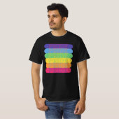 Stolz in Regenbogenfarben T-Shirt (Vorne ganz)