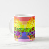 Stolz in voller Blüte Kaffeetasse (Vorderseite Links)