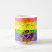 Stolz in voller Blüte Kaffeetasse (Mittel)