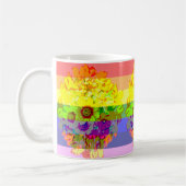 Stolz in voller Blüte Kaffeetasse (Links)