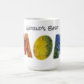 Stolz Inspiriert Blumenwelt als beste Tasse der Ma (Mittel)