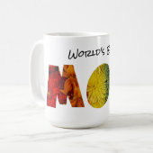 Stolz Inspiriert Blumenwelt als beste Tasse der Ma (Vorderseite Links)