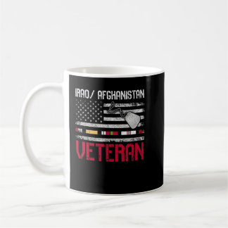Stolz Irak Afghanistan Veteran Flag U.S. Patriotic Kaffeetasse