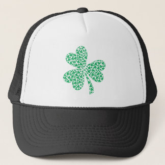Stolz irisch sein - St Pattys Kleeblatt Truckerkappe