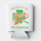 Stolz, irisch zu sein dosenkühler (Rückseite)