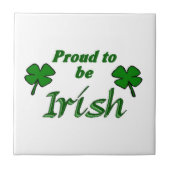 Stolz, irisch zu sein fliese (Vorderseite)