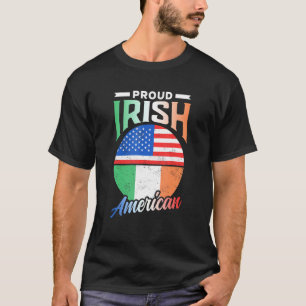 Stolz Irish American Roots Irland Familie USA USA  T-Shirt