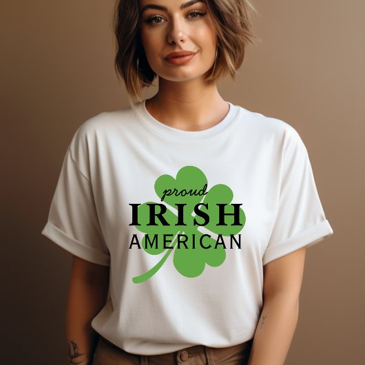Stolz Irish American St. Patrick's Day T-Shirt