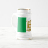 STOLZ IRISH DRINKER! BIERGLAS (Vorderseite Links)