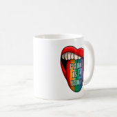 STOLZ ist ein Aufruhr Kaffeetasse (VorderseiteRechts)