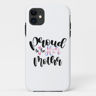 Stolz ist ihre Mama LGBTQ Transgender Eltern Trans Case-Mate iPhone Hülle
