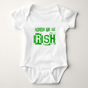 Stolz ist Irish St. Patrick Tagesgeschenk Baby Strampler