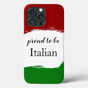Stolz, italienisch Patriotisch zu sein  Case-Mate iPhone Hülle
