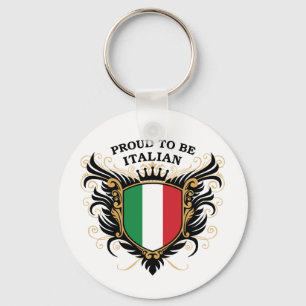 Stolz, italienisch zu sein schlüsselanhänger