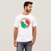 Stolz, italienisch zu sein T-Shirt (Vorne ganz)