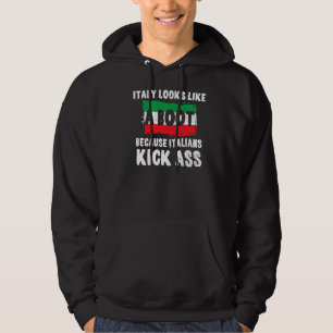 Stolz Italienischer Stolz Italien Boot Funny Itali Hoodie