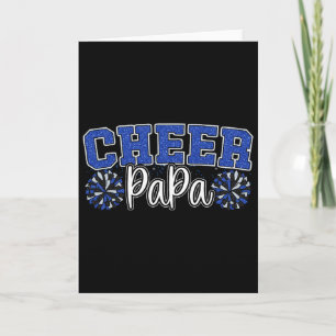 Stolz jubelt Papa mein Lieblings-Cheerleader nennt Karte