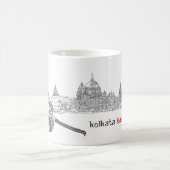 Stolz Kalkuttas Kolkata Kaffeetasse (Mittel)