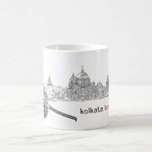 Stolz Kalkuttas Kolkata Kaffeetasse