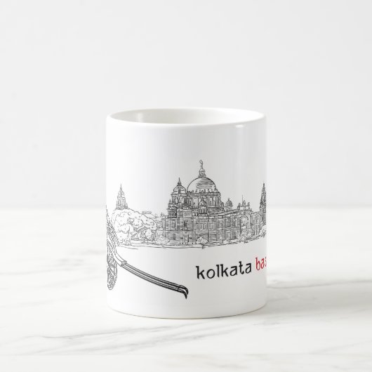 Stolz Kalkuttas Kolkata Kaffeetasse (Mittel)