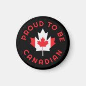 Stolz, Kanadier zu sein Magnet (Vorne)