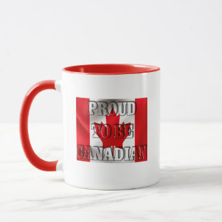 Stolz, Kanadier zu sein - Patriotisches Flaggen-De Tasse