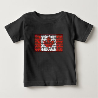 Stolz kanadisch, Wahre Nord-Stärke und Frei! Baby T-shirt