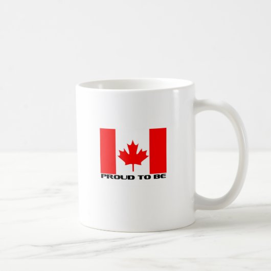 Stolz, kanadisch zu sein kaffeetasse (Rechts)