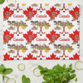 Stolz kanadischer Biber Handtuch (Gefaltet)