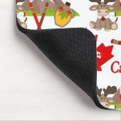 Stolz kanadischer Biber Mousepad (Ecke)