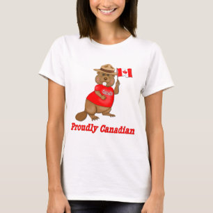 Stolz kanadischer Biber T-Shirt