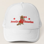 Stolz kanadischer Biber Truckerkappe (Vorderseite)