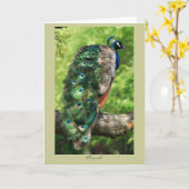 stolz karte (Gelbe Blume)