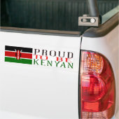 stolz, Kenyan Autoaufkleber zu sein (Auf Lkw)