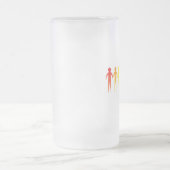 Stolz-Kette Mattglas Bierglas (Mittel)