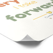 Stolz | Kinder-Affirmationsposter Poster (Ecke)