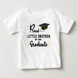 Stolz kleiner Bruder des Abschlusses des Abschluss Baby T-shirt