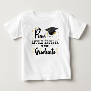 Stolz kleiner Bruder des Abschlusses des Abschluss Baby T-shirt