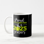 Stolz kleiner Bruder einer Senior Softball Gra 202 Kaffeetasse (Links)